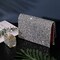 Bling Rhinestone Sticker DIY Home Decor Stickers Self-Adhesive Crystal Sheet Stickers for Cars & Crafts Decoration(Silver,9.4" x 15.8")